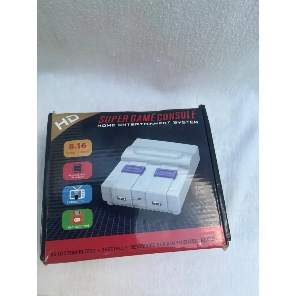 Super Mini SNES SN-02 retro NES hdmi TV game console w/ 821 classic games